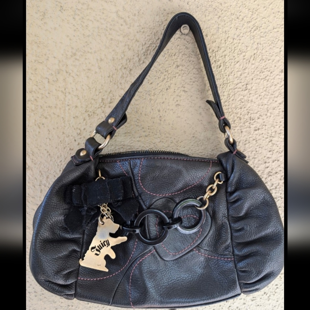 Juicy Couture Vintage Y2K Leather handbag